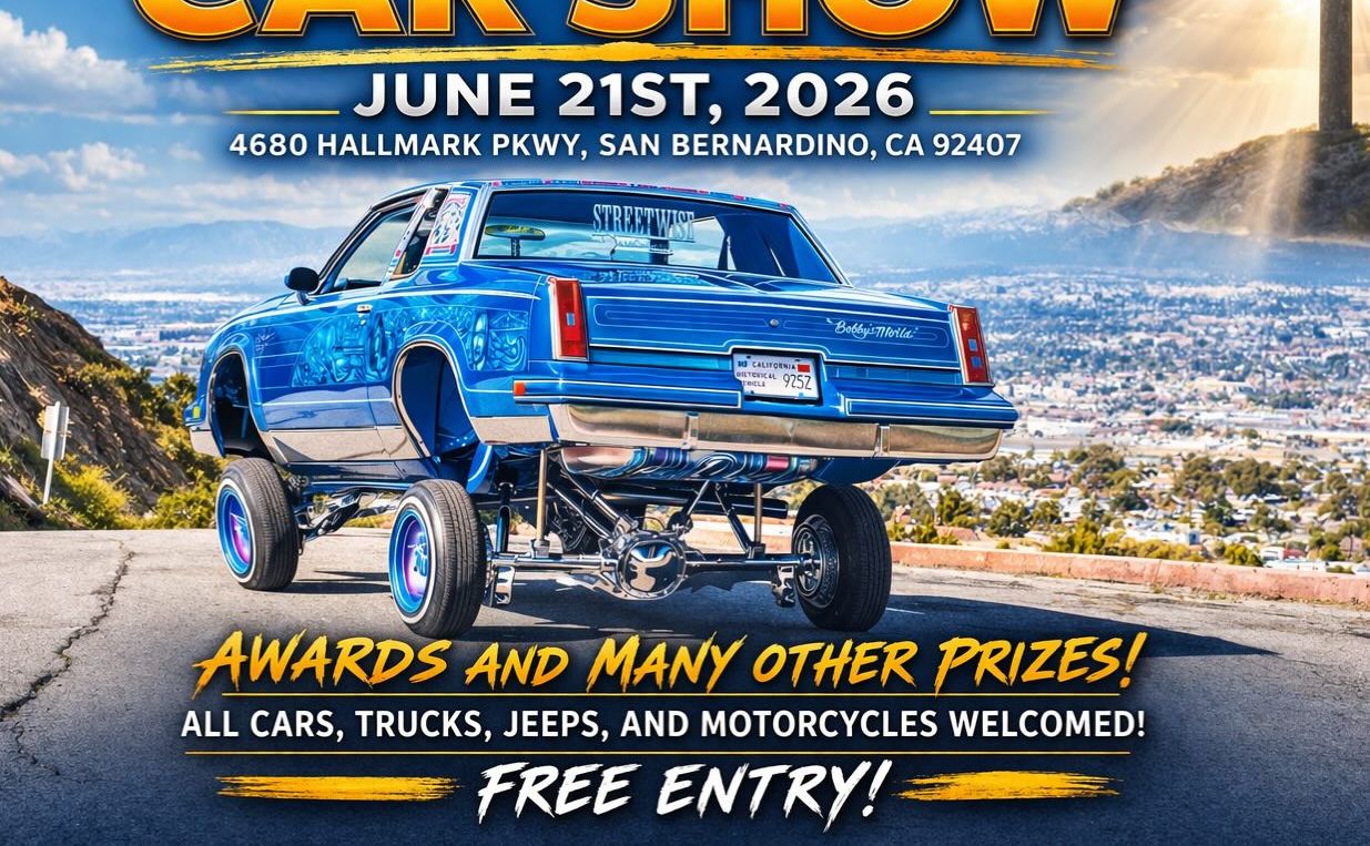 The Way Father's Day Car Show partial flyer June 2026